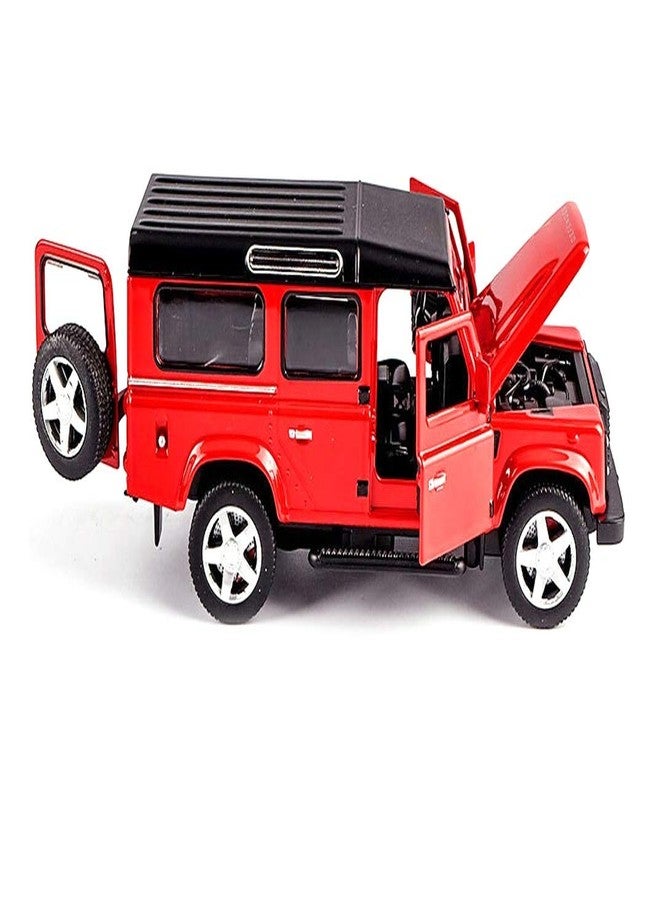 VBE® Limosine Die Cast Pull Back Metal Car Light and Sound Toy for Kids (R_Land Rover) - Image 5